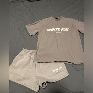 Super cute White Fox set